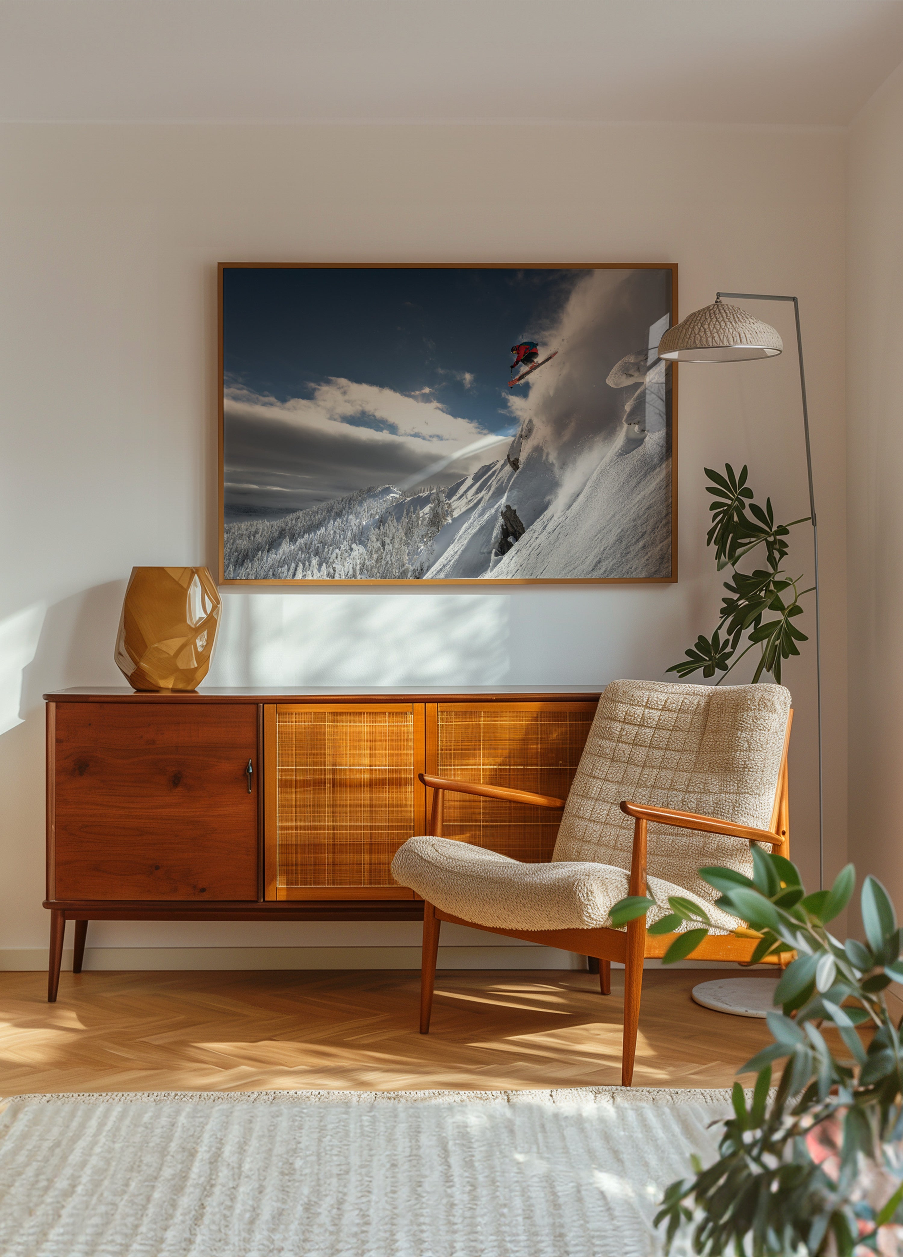 Extreme Berg-Skisprungschanze