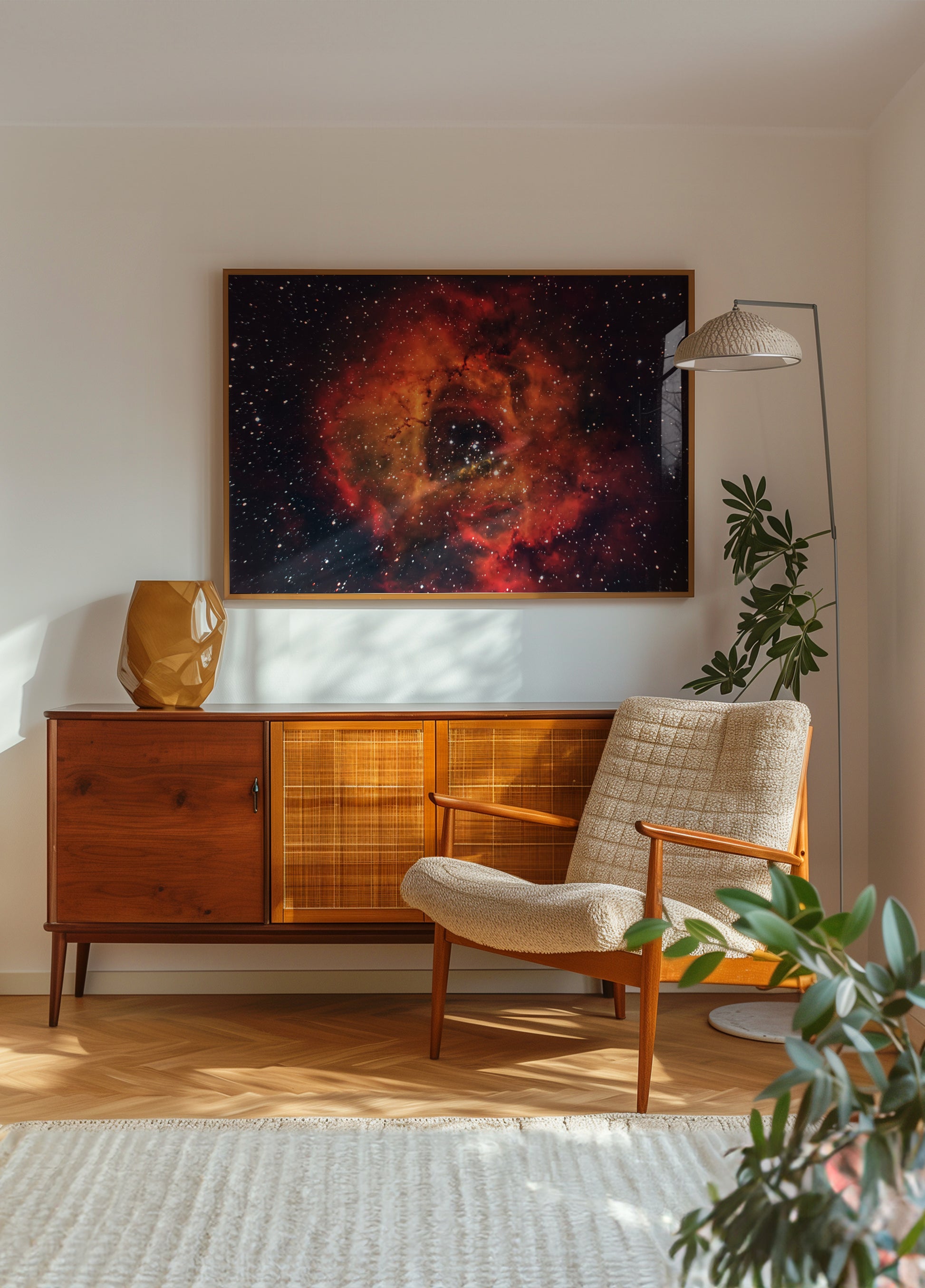 Kosmischer Rosennebel