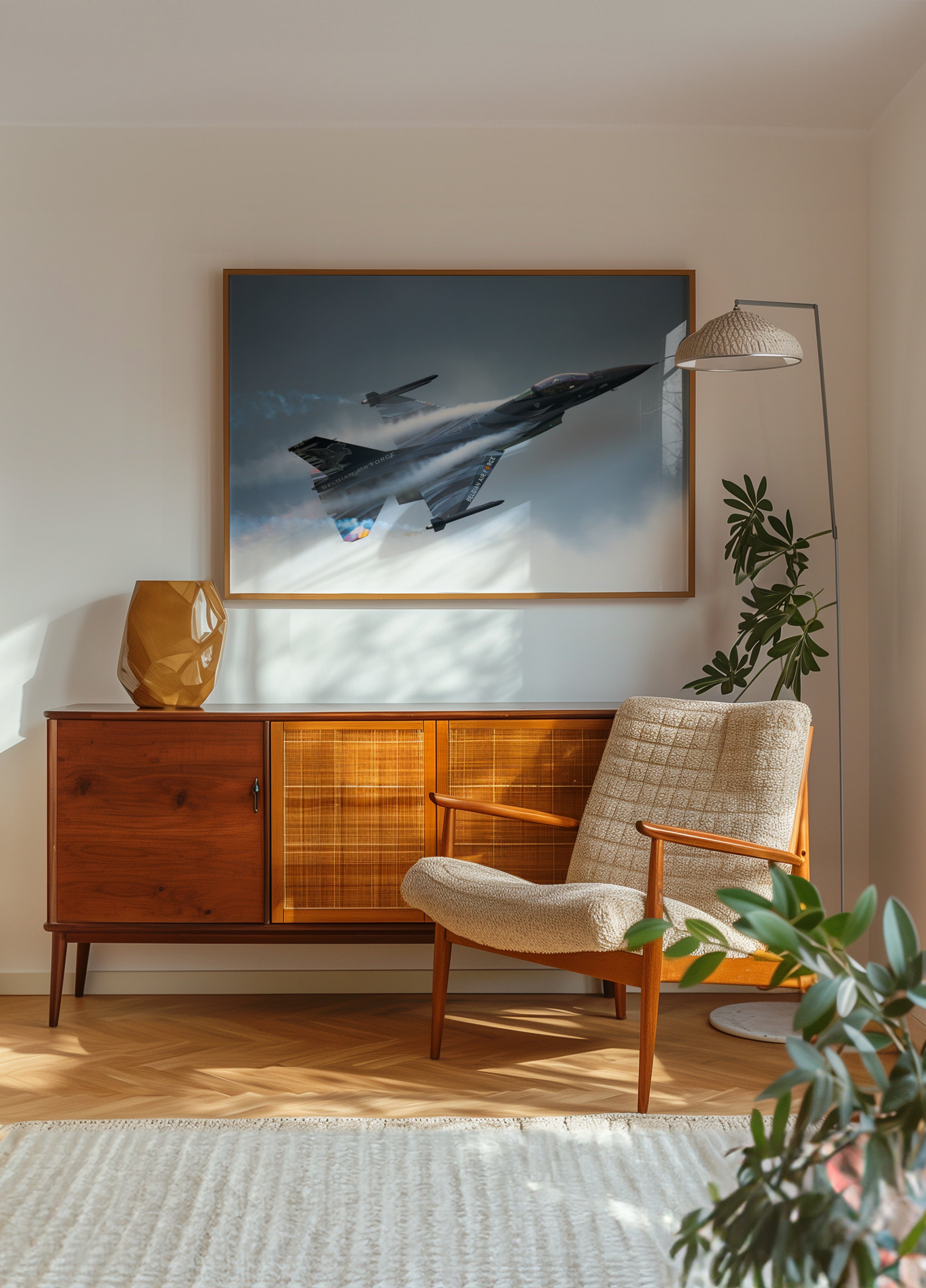 Kondensstreifen von Kampfjets