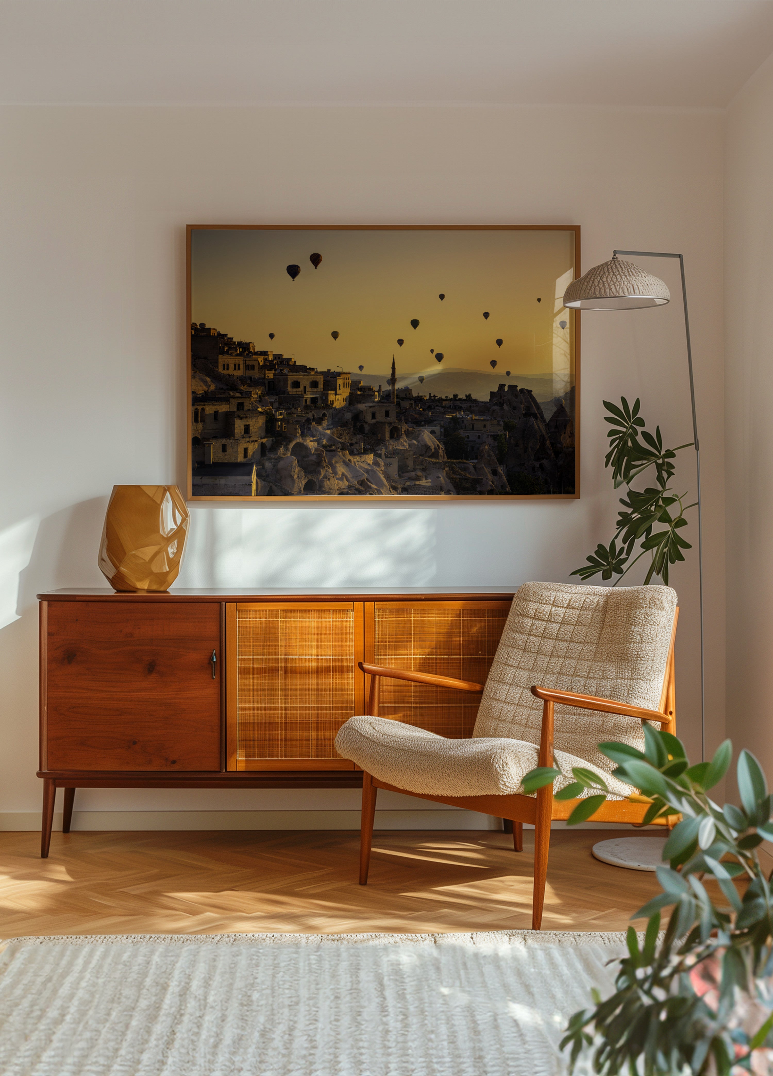Heißluftballons Kappadokien Sonnenaufgang