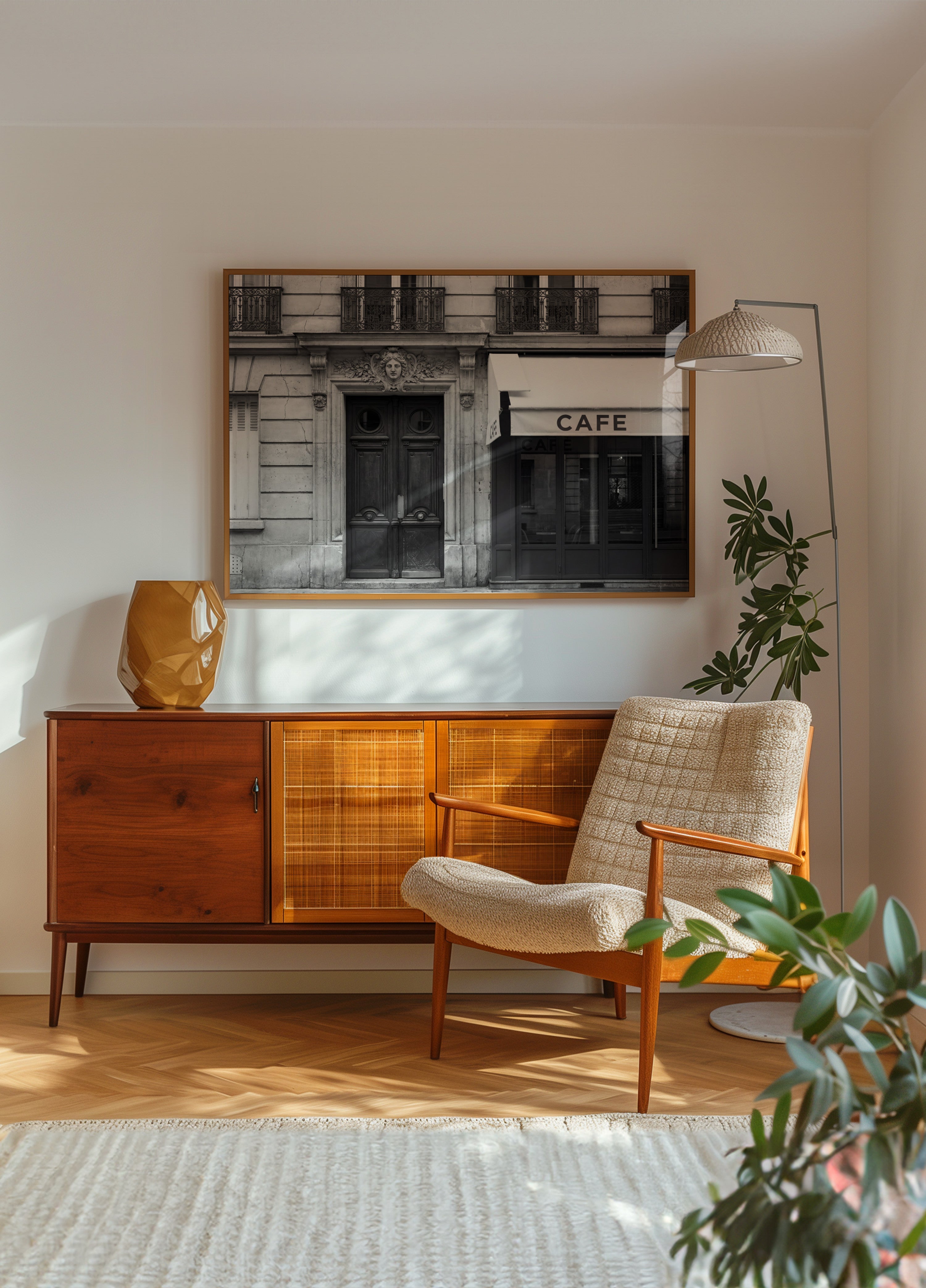 Pariser Café-Fassade