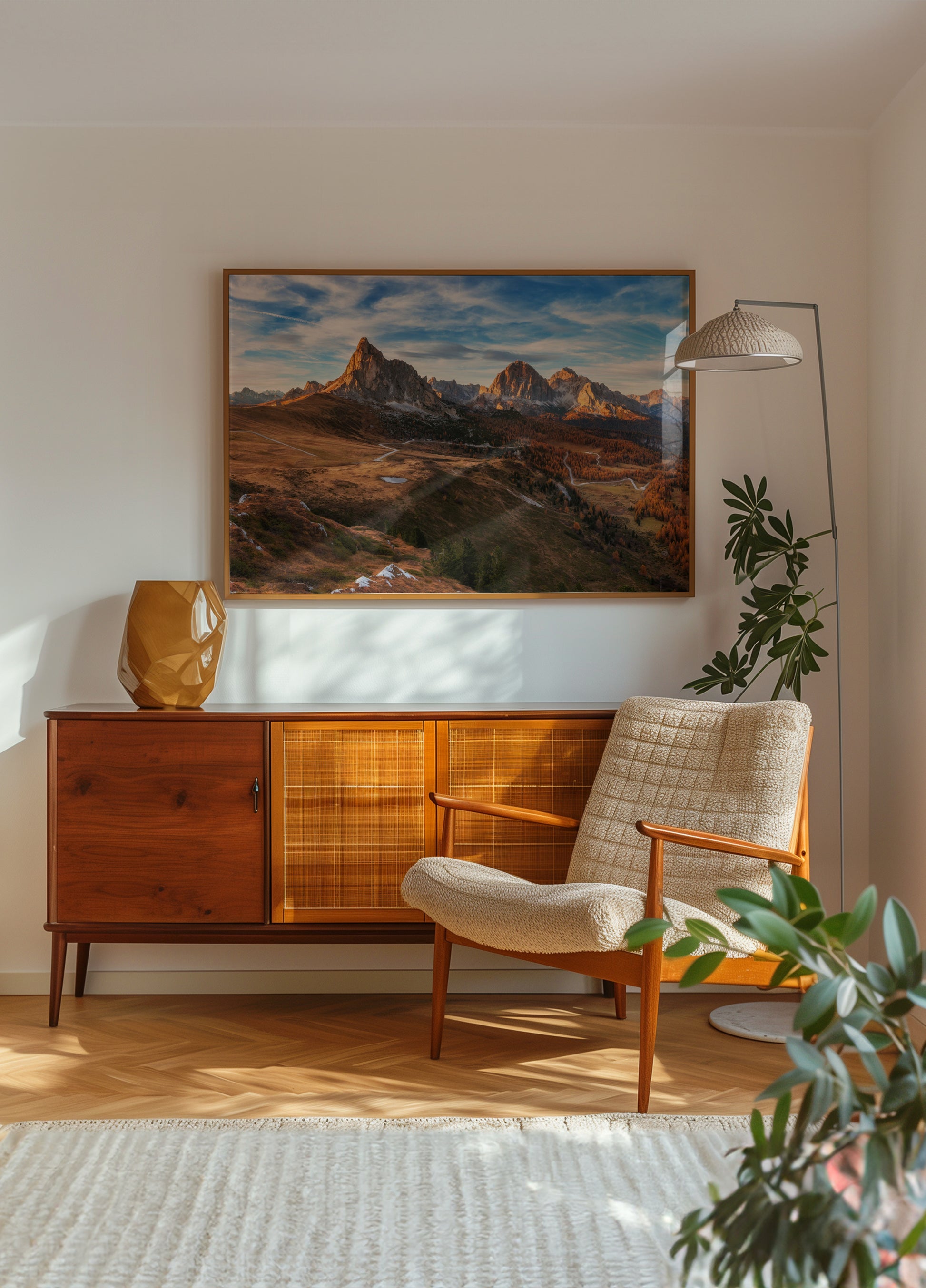 Goldene Herbstberge