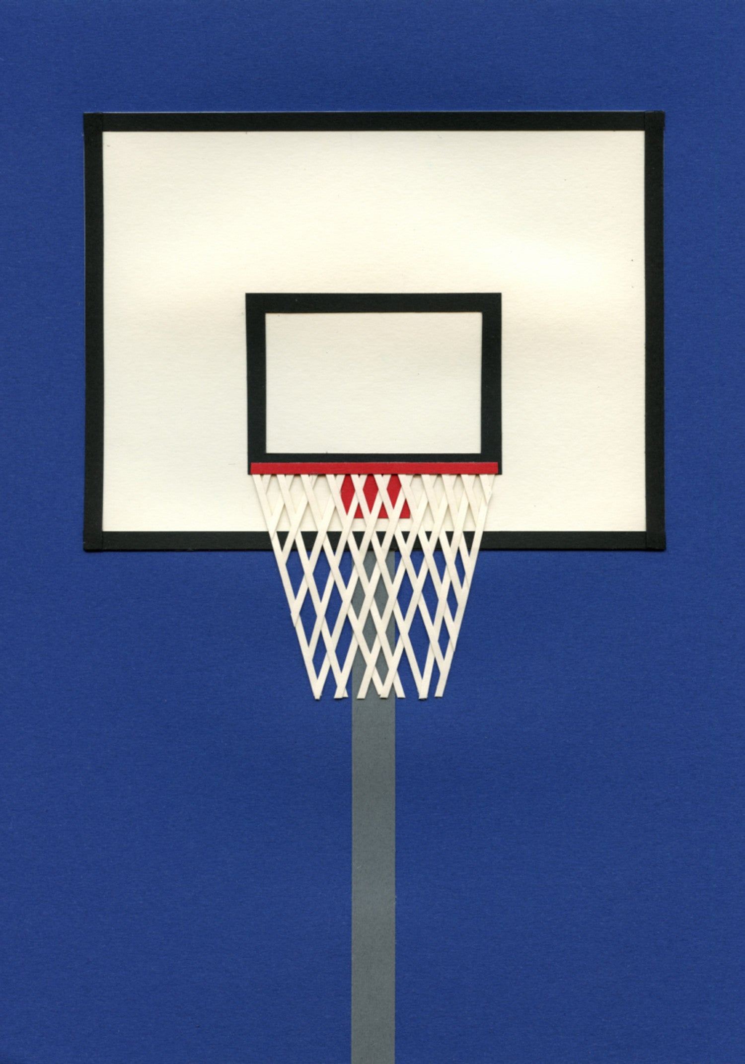 Moderner Basketballkorb