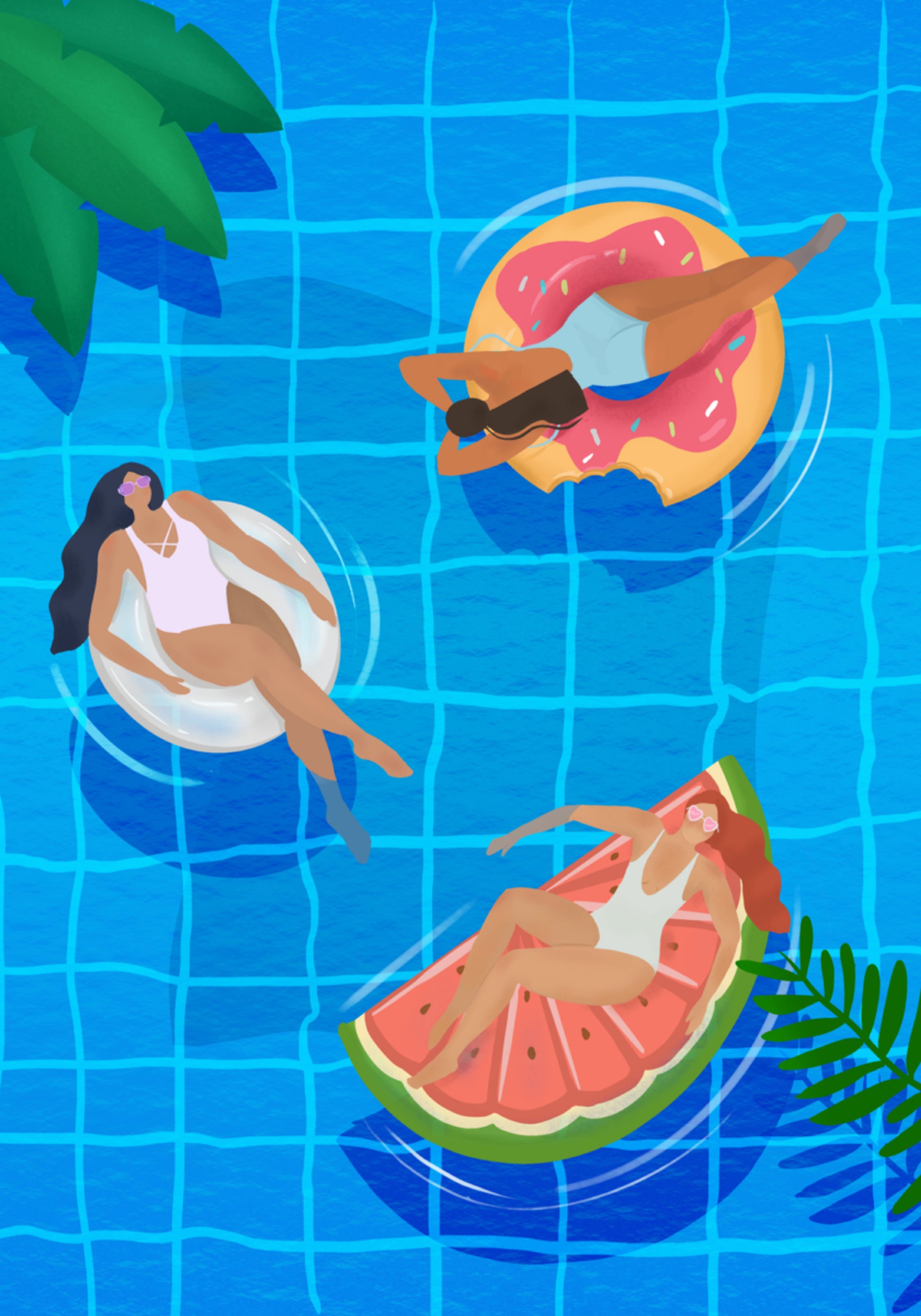 Pool-Damen