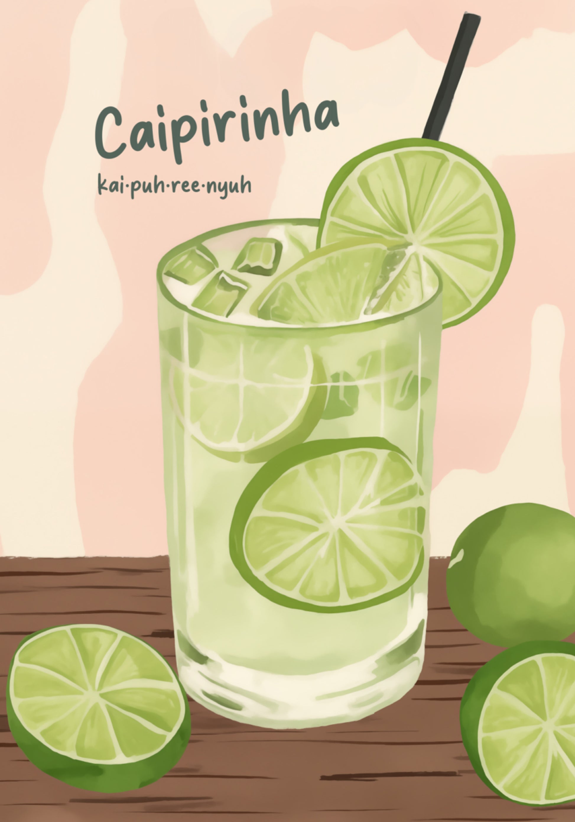 Erfrischender Limetten-Caipirinha