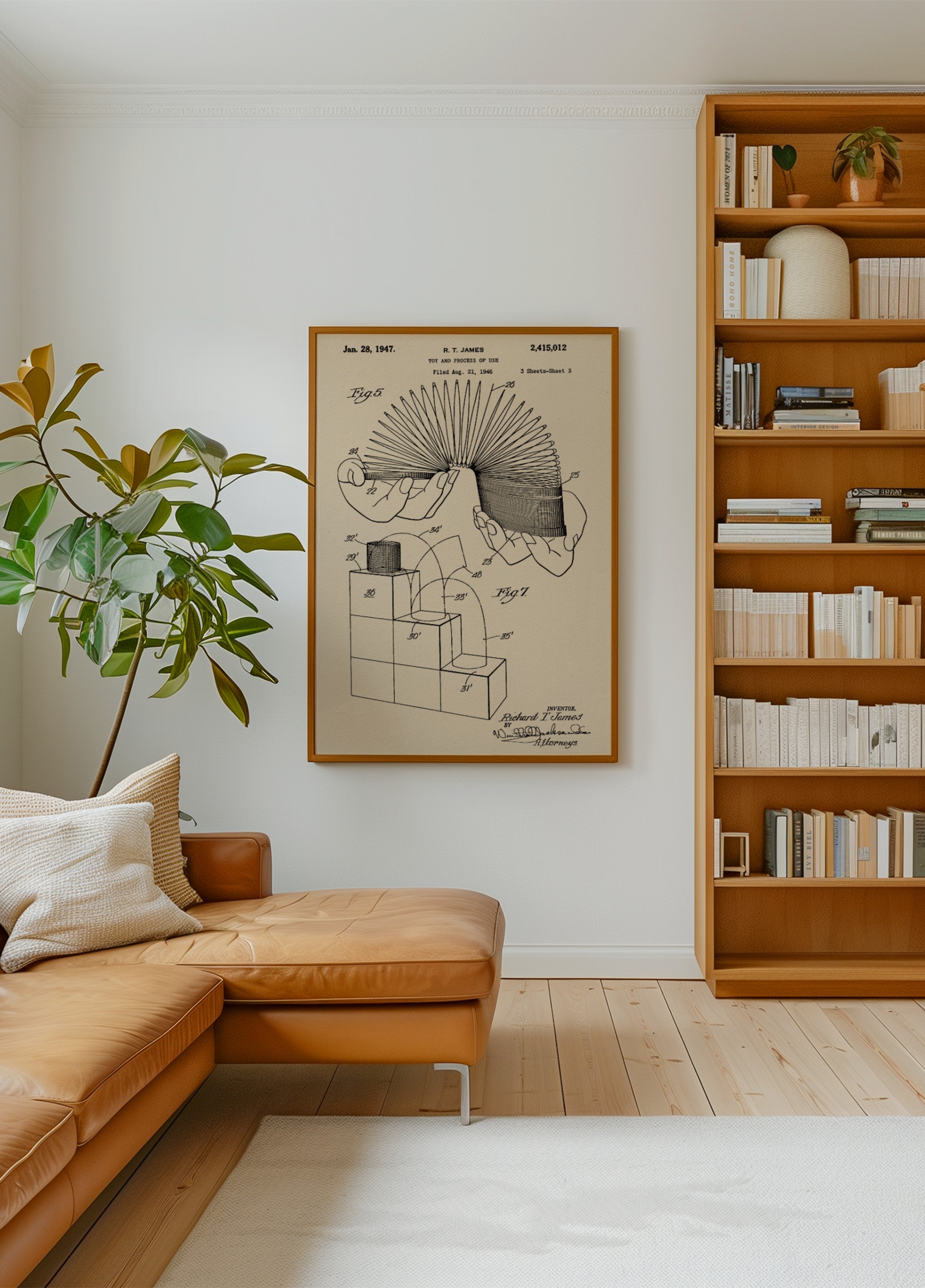 Patent für Spiralfederspielzeug