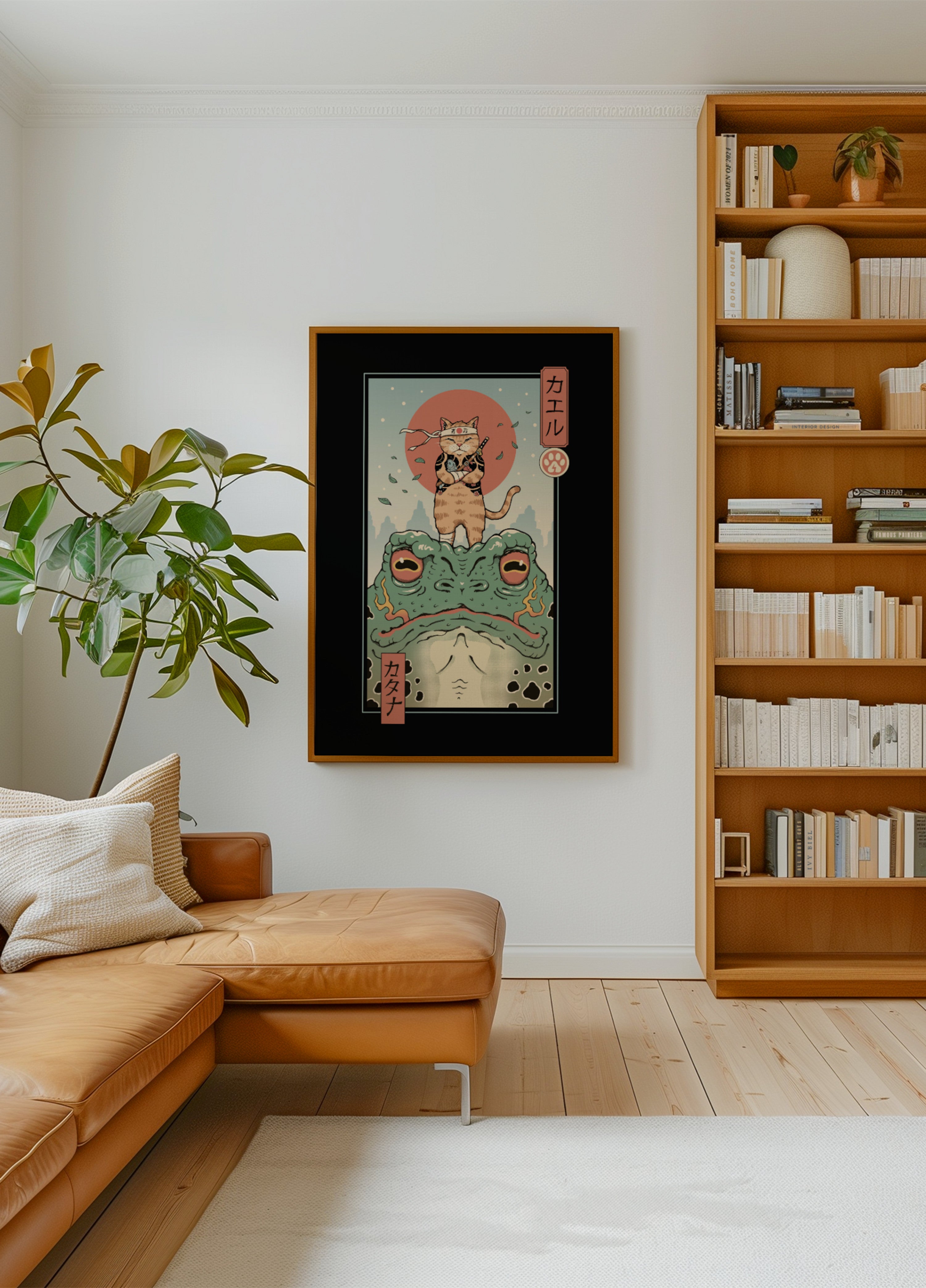 Catana und der große Frosch von Vincent Trinidad Art