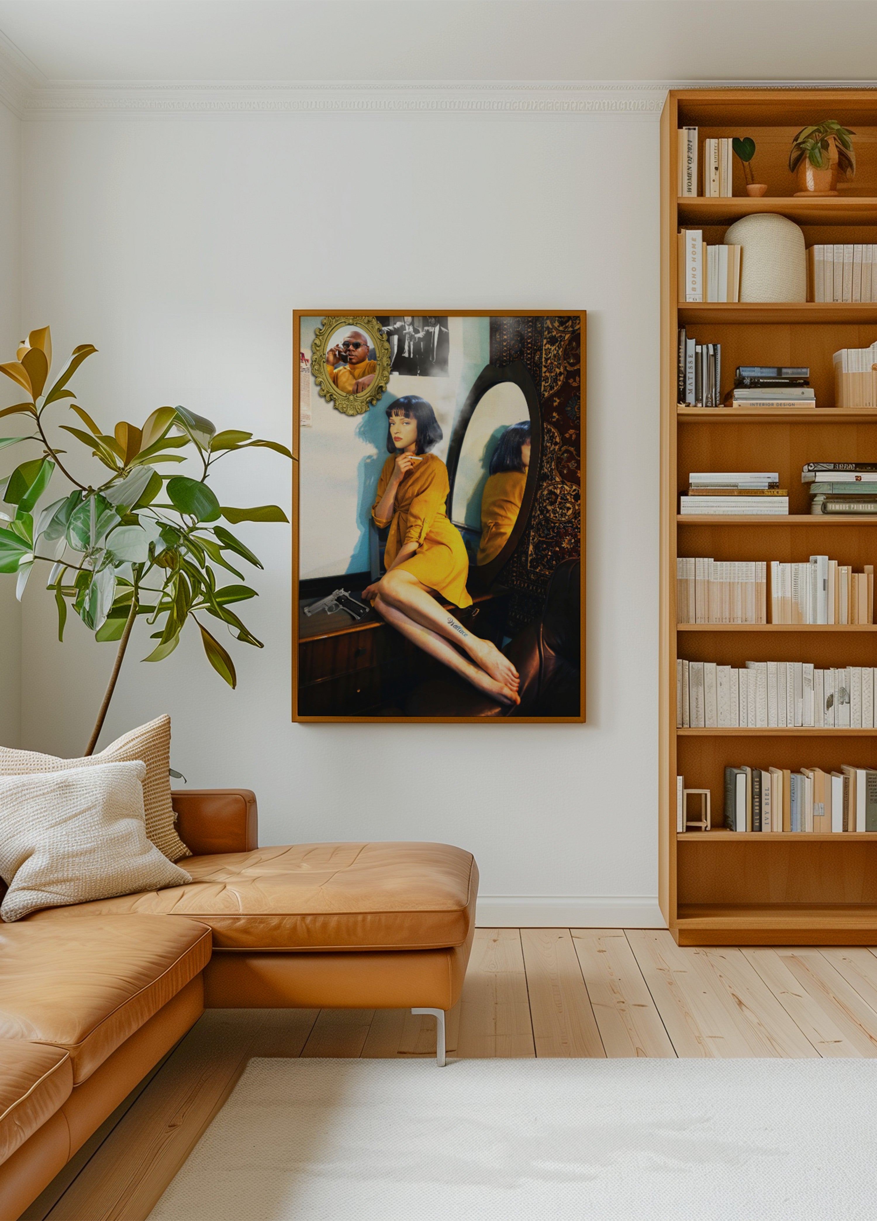 Mia im Schlafzimmer