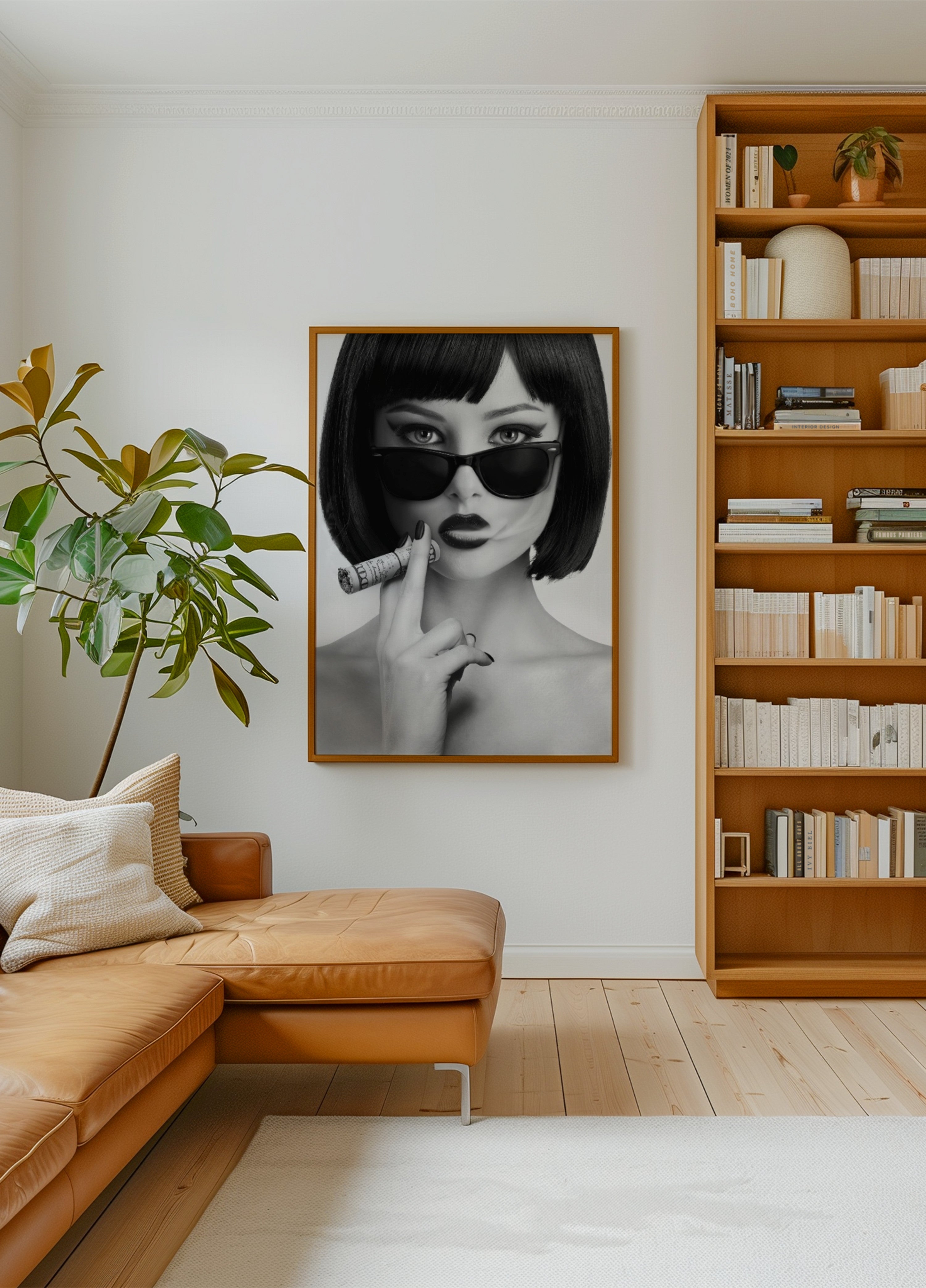 Selbstbewusster Glamour-Rauch