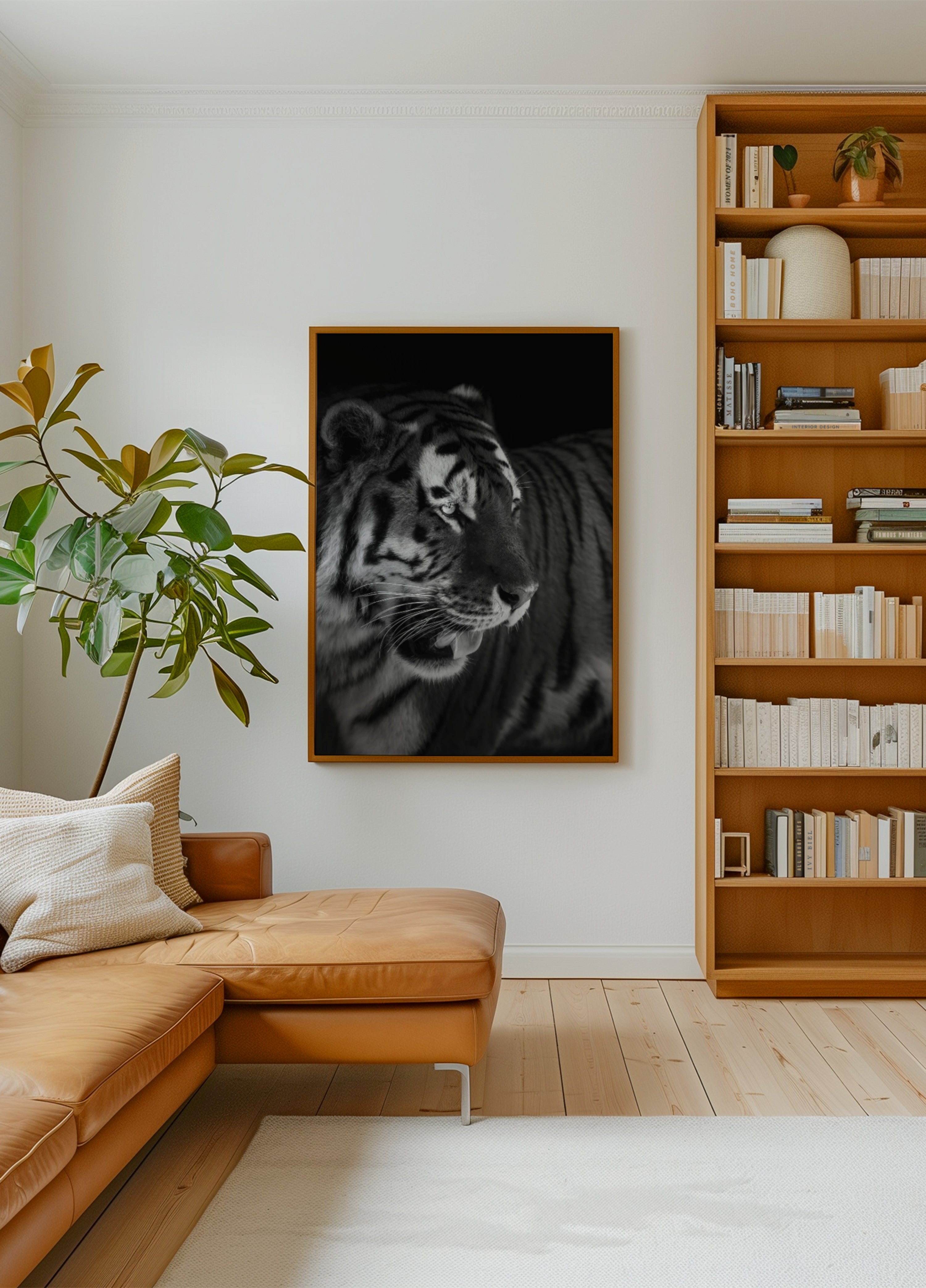 Wildes Tigerporträt