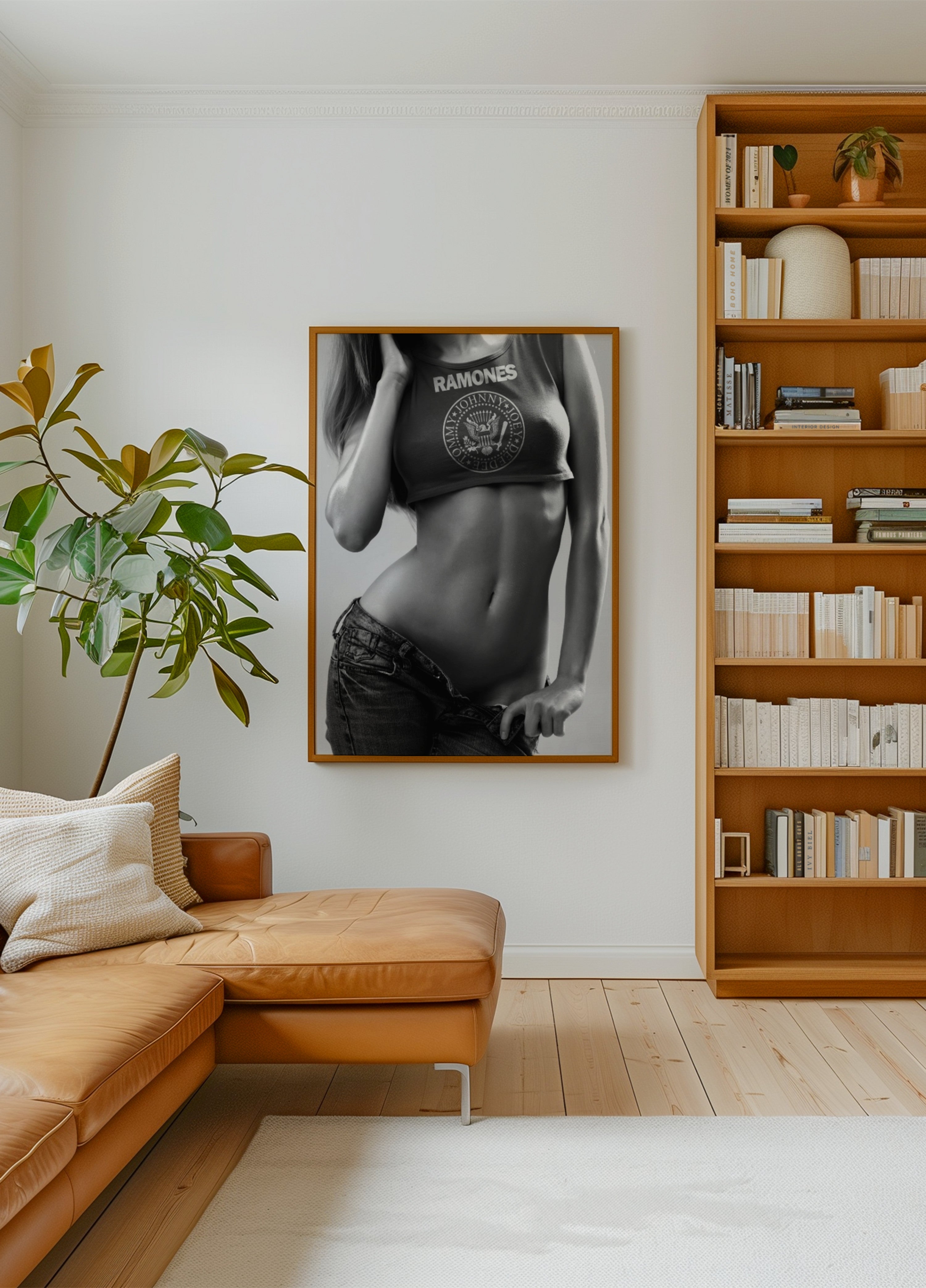 Ramones Crop-Top-Stil