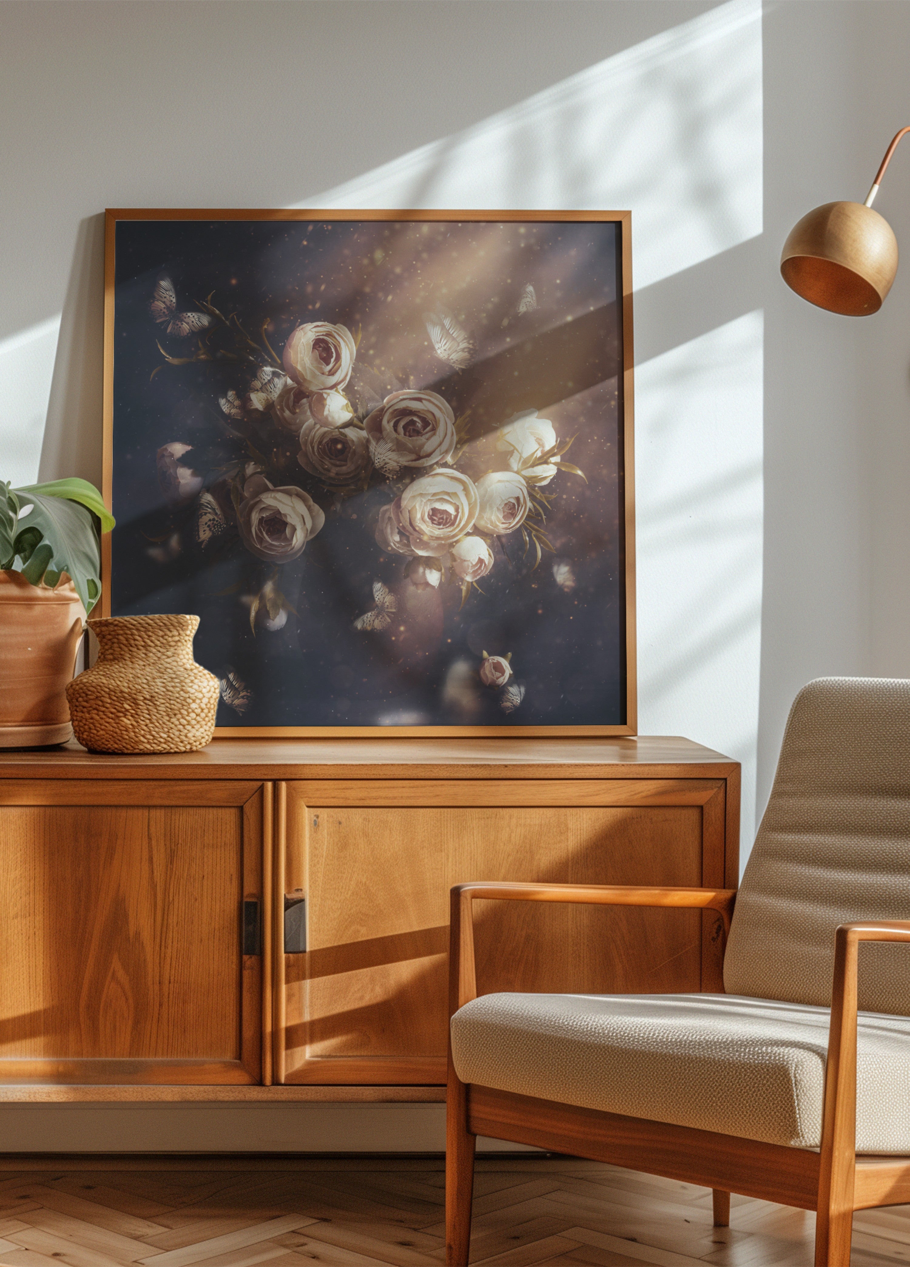 Verträumte Blumenschmetterlinge