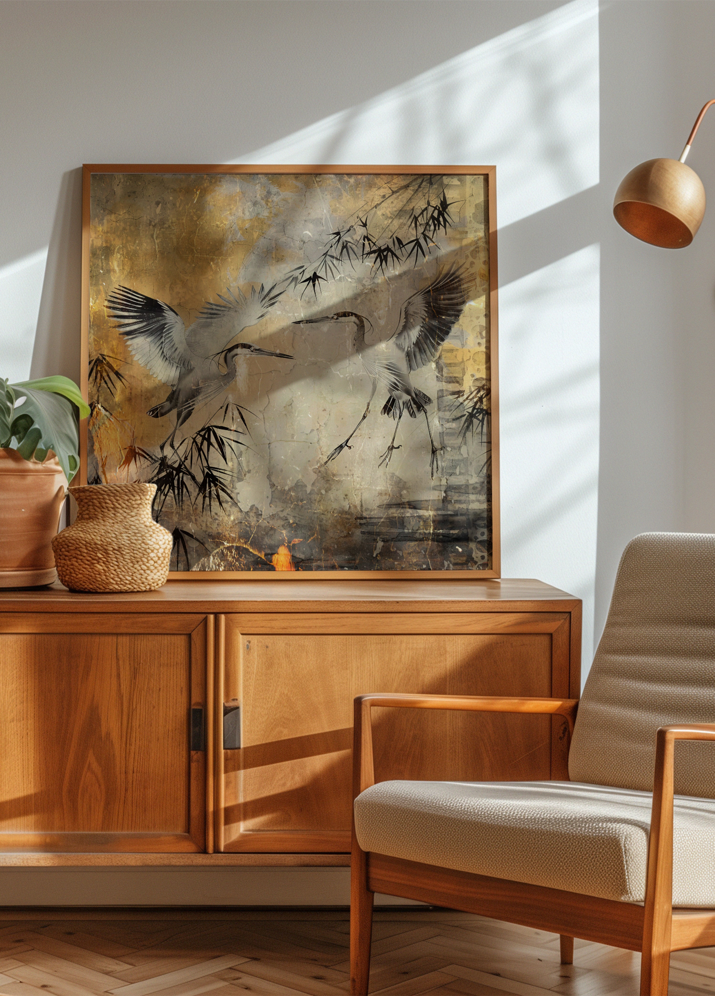 Vogel Vögel Tier Vintage Kunst Illustration Wallart 25