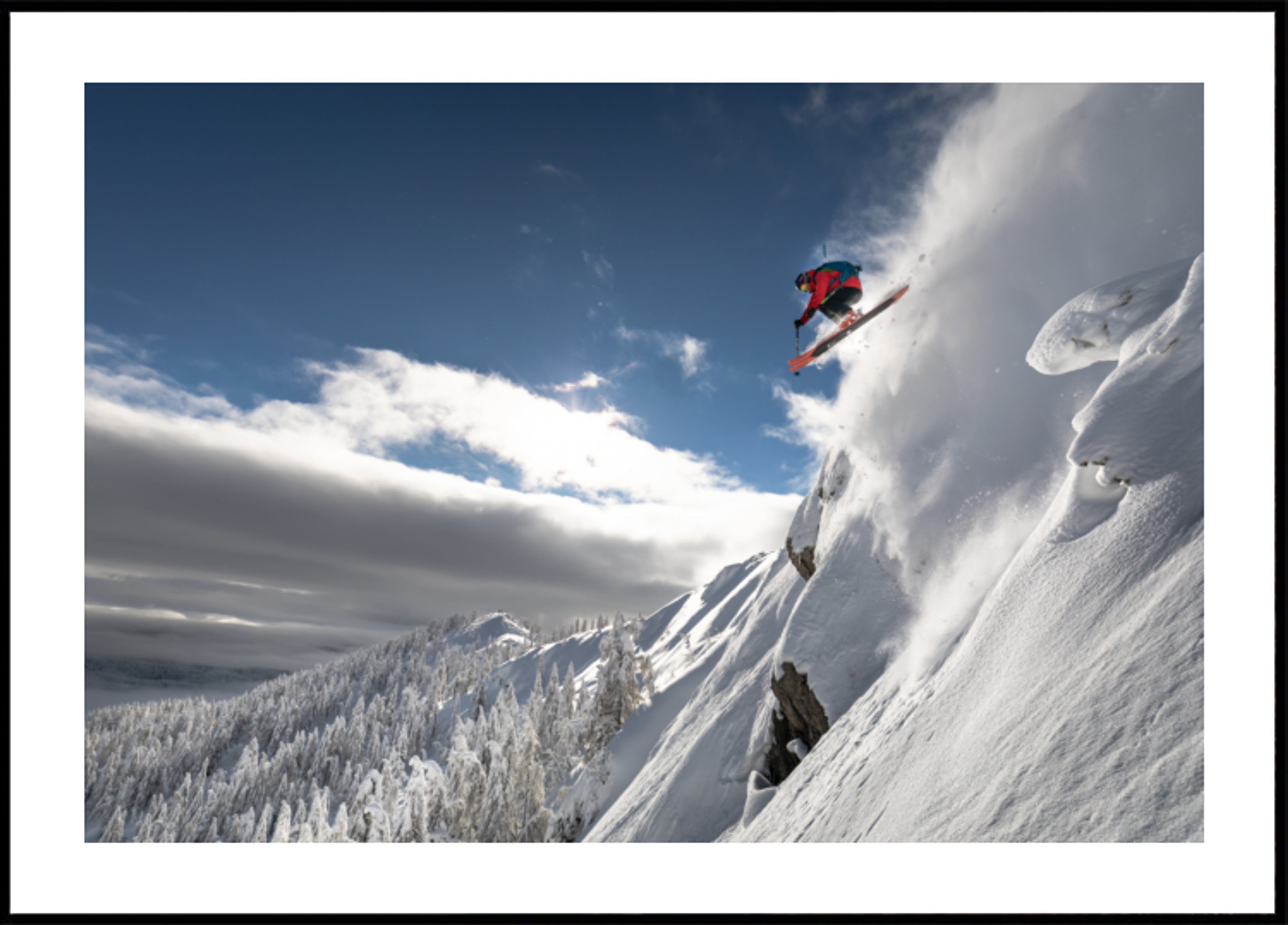 Extreme Berg-Skisprungschanze