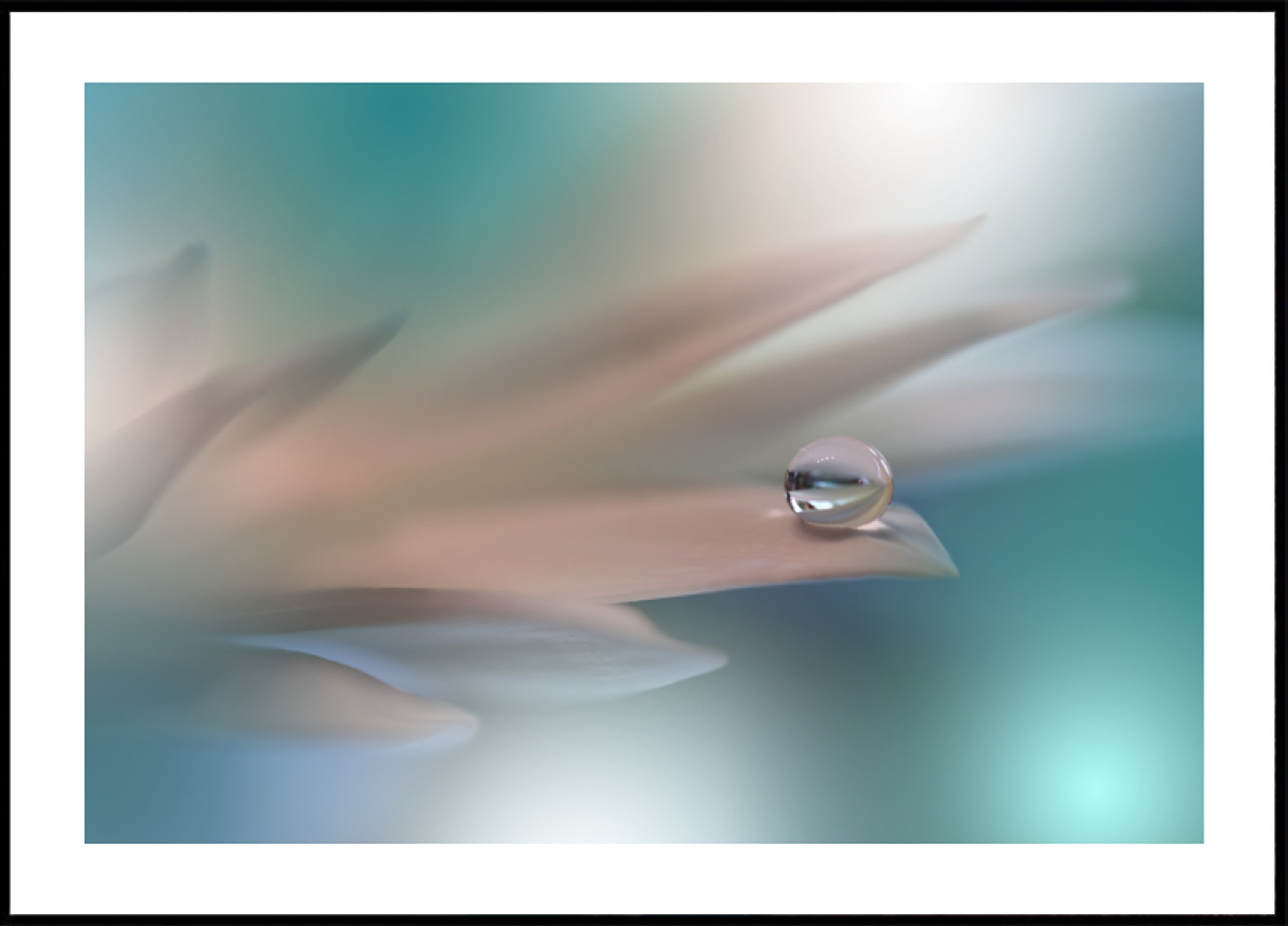 Zarter Wassertropfen