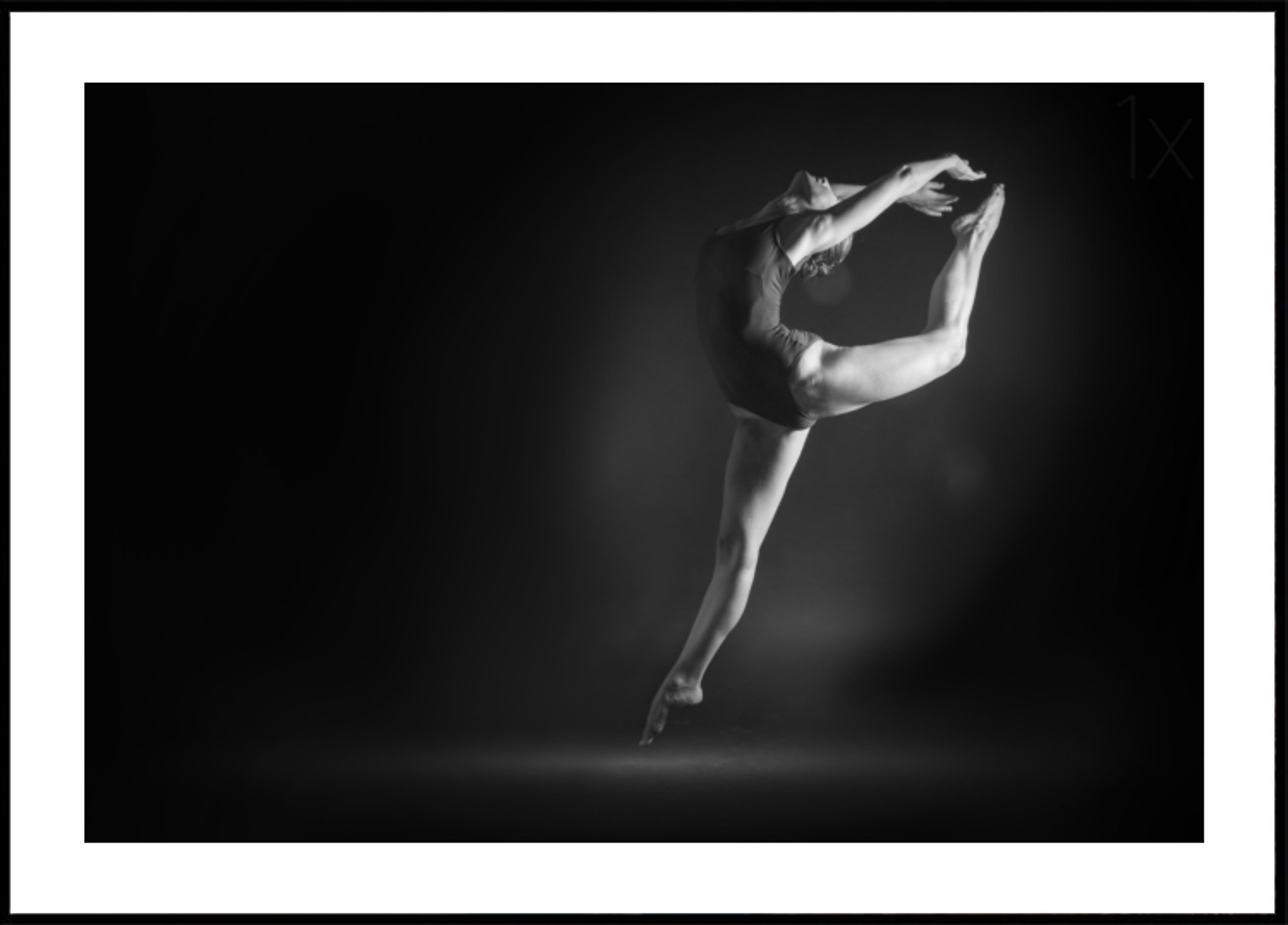 Anmutige Ballettpose