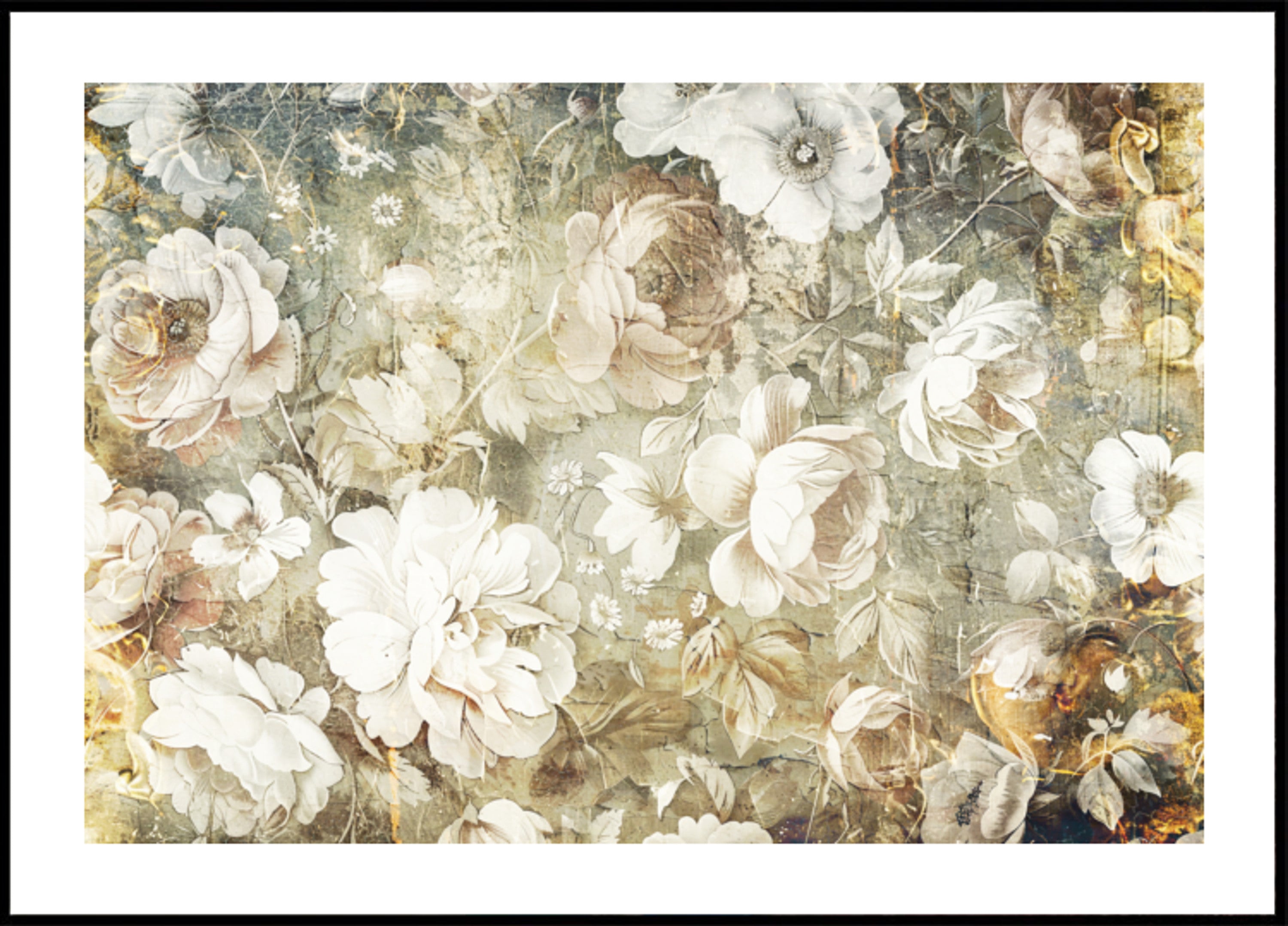 Vintage florale Eleganz