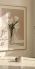 Elegant White Blooms Plakat - Posterbox