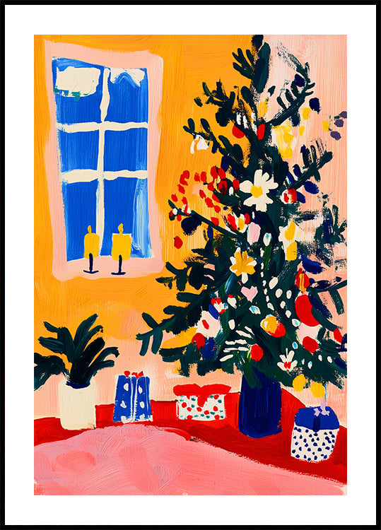 Festive Cozy Corner Plakat - Posterbox