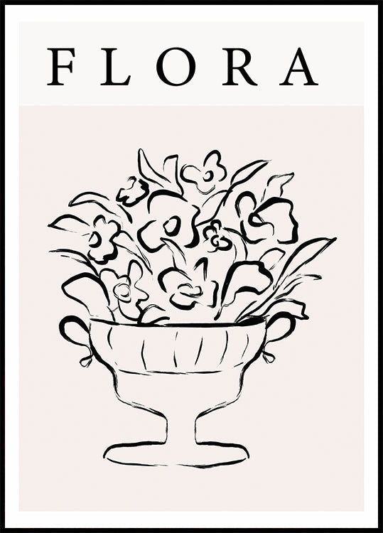 Floral Elegance Plakat - Posterbox