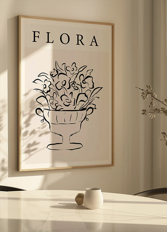 Floral Elegance Plakat - Posterbox