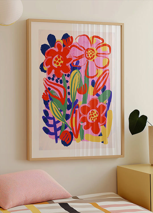 Floral Joyburst - Posterbox