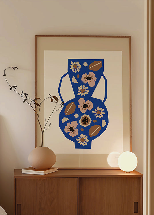 Floral Vase Harmony - Posterbox