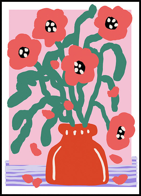 Flower Impression Plakat - Posterbox