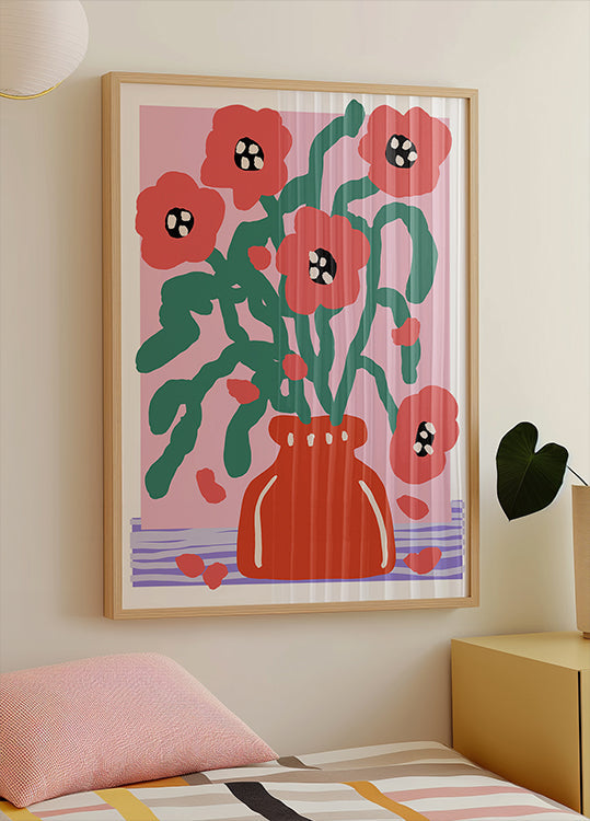 Flower Impression Plakat - Posterbox