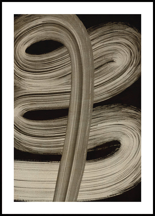 Flowing Strokes - Posterbox