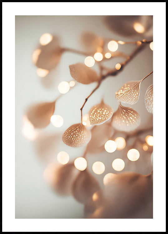 Glowing Petals Plakat - Posterbox
