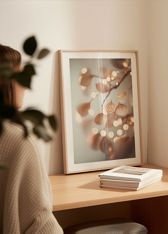 Glowing Petals Plakat - Posterbox