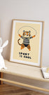Jumping Tiger Fun - Posterbox