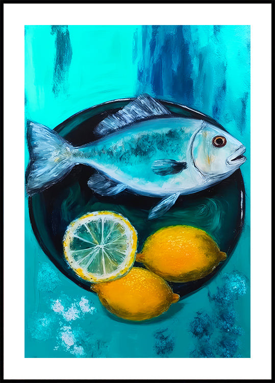 Ocean's Citrus Feast - Posterbox