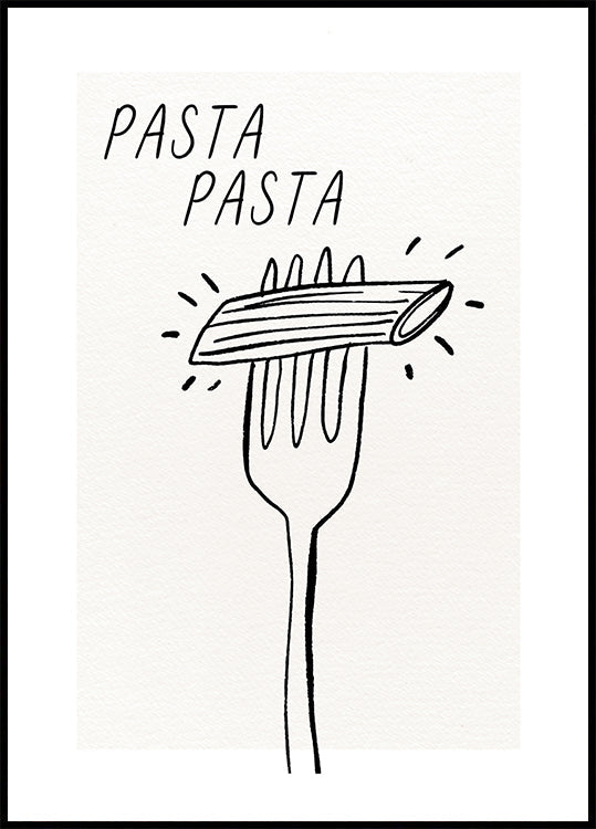 Pasta Harmony Plakat - Posterbox