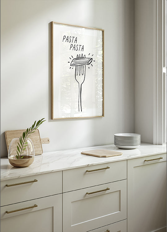 Pasta Harmony Plakat - Posterbox