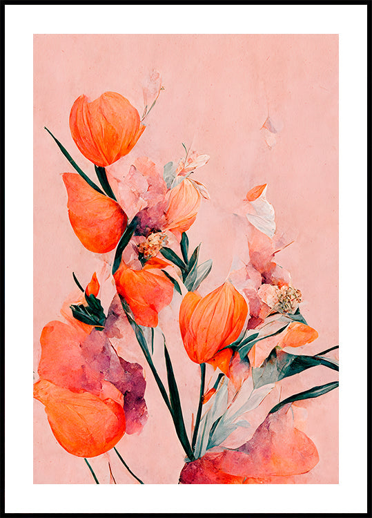 Petals and Elegance Plakat - Posterbox