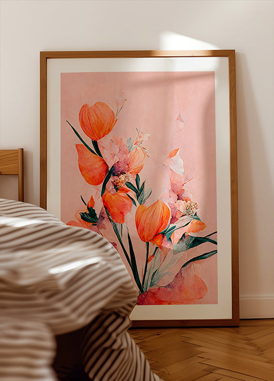 Petals and Elegance Plakat - Posterbox