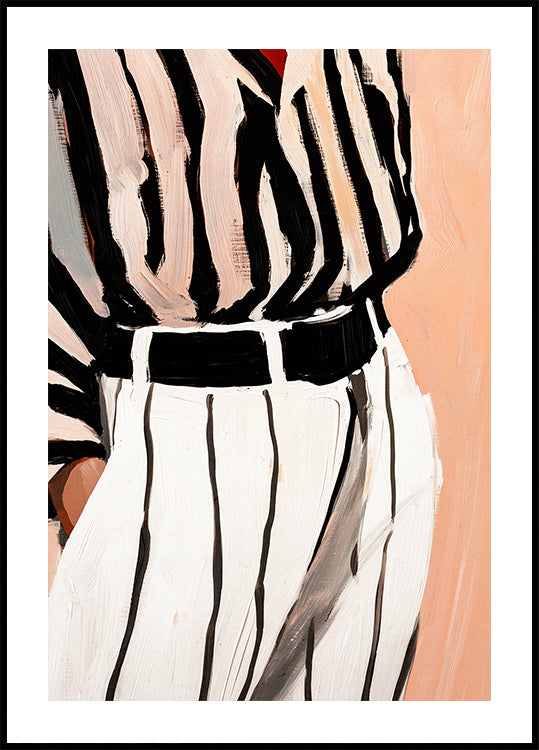 Stripe Elegance - Posterbox