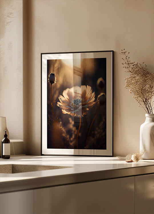 Sunlit Blossom Plakat - Posterbox