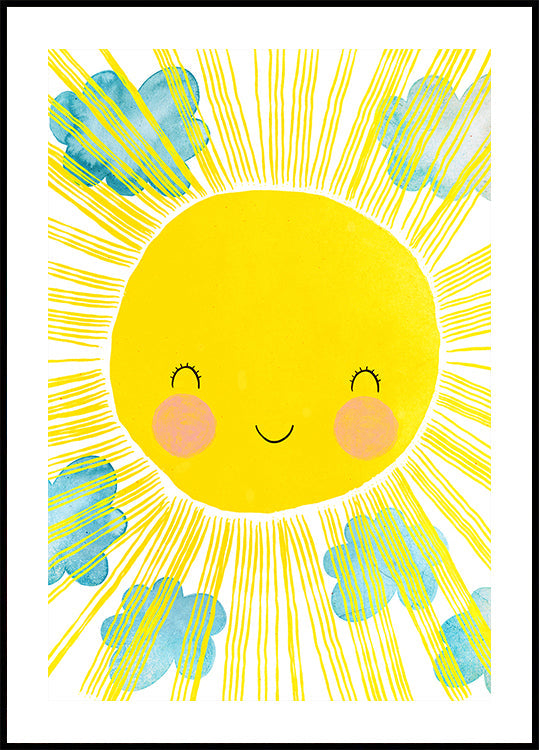 Sunny Smile Bliss Plakat - Posterbox