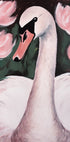 Swan In The Pond - Posterbox