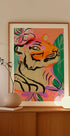 Vibrant Tiger Bloom Plakat - Posterbox