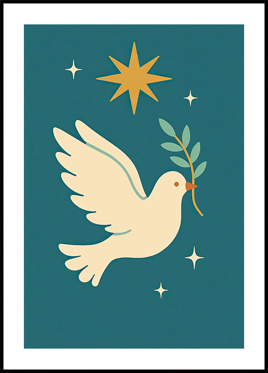 Dove of peace Plakat - Posterbox