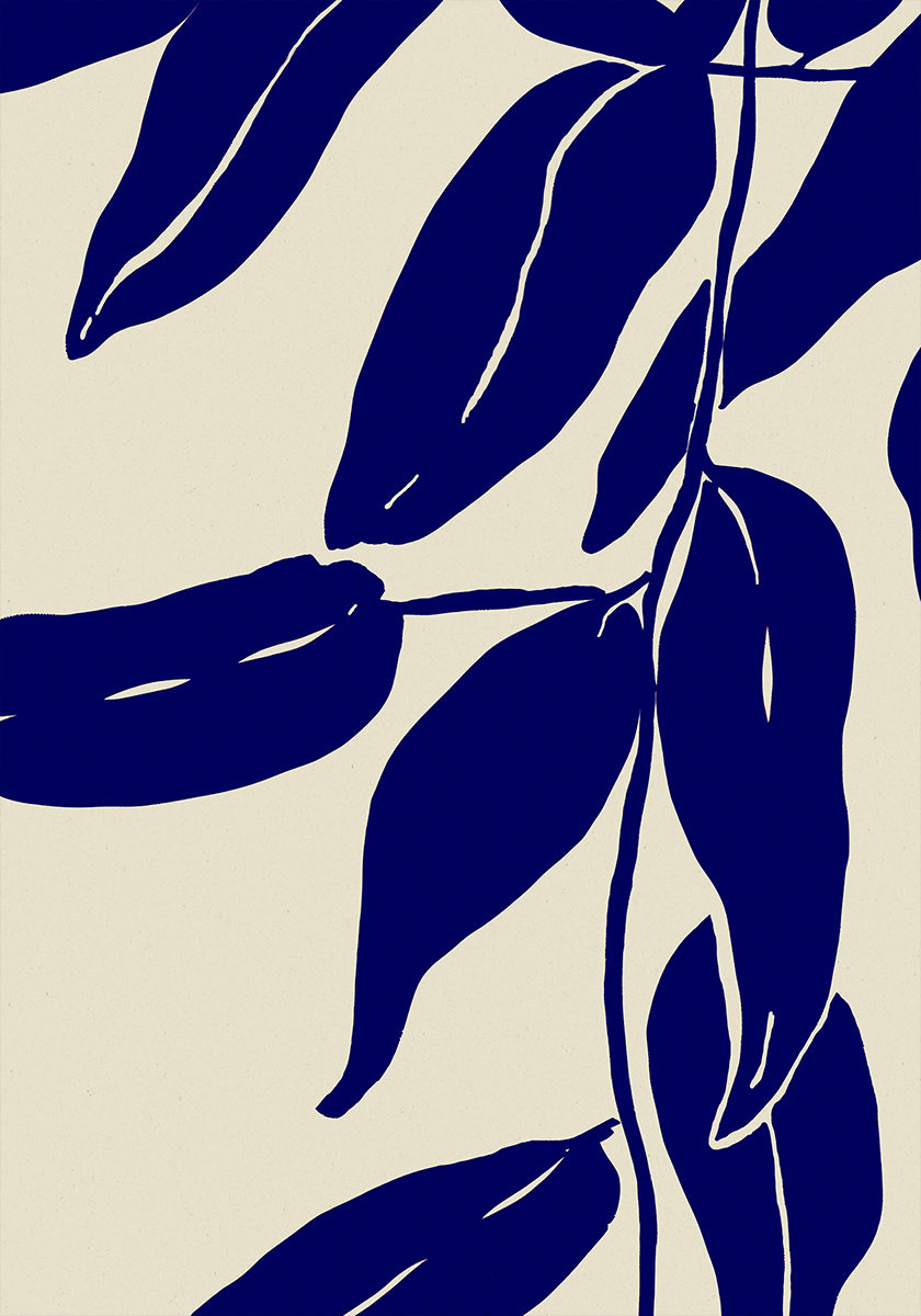 Indigo Leaves Dance (NEW) - Posterbox