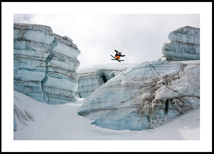 Candide Thovex out of nowhere into nowhere Plakat - Posterbox