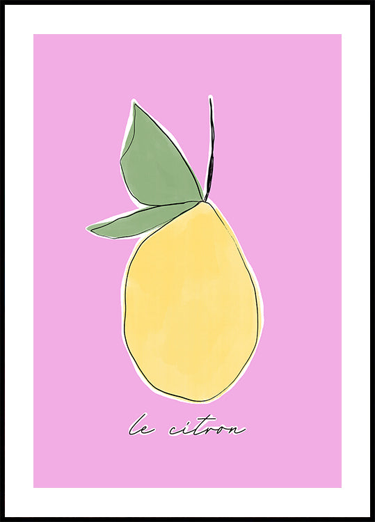 Citrus Delight Plakat - Posterbox