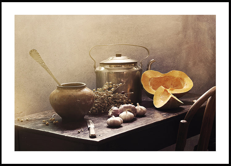 Still life with Pumpkins#15c Plakat - Posterbox