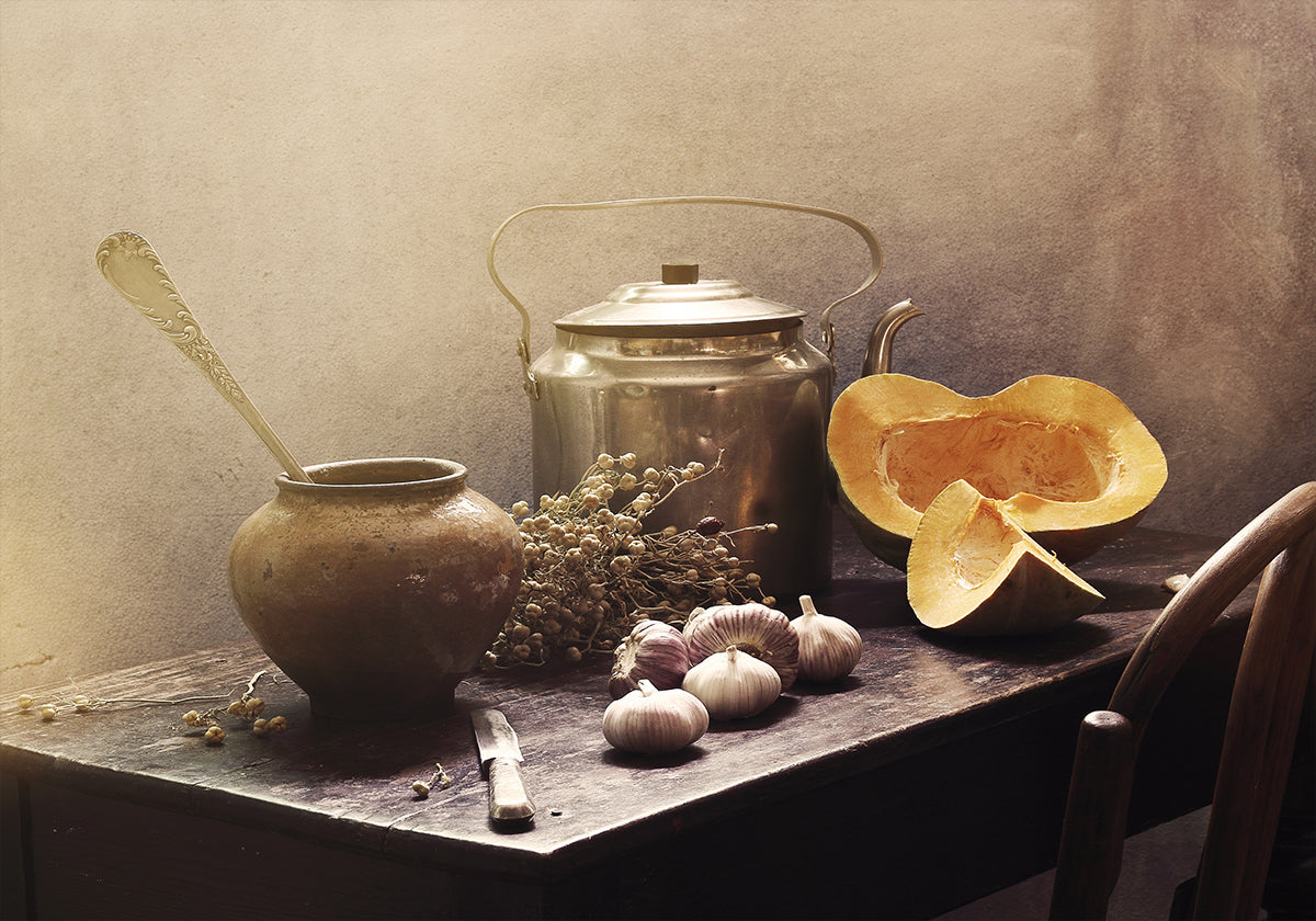 Still life with Pumpkins#15c Plakat - Posterbox