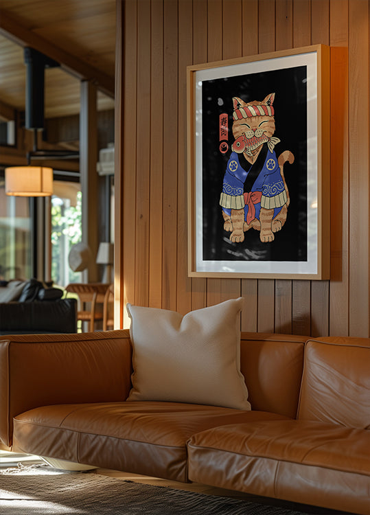 Sushi Meowster Plakat - Posterbox